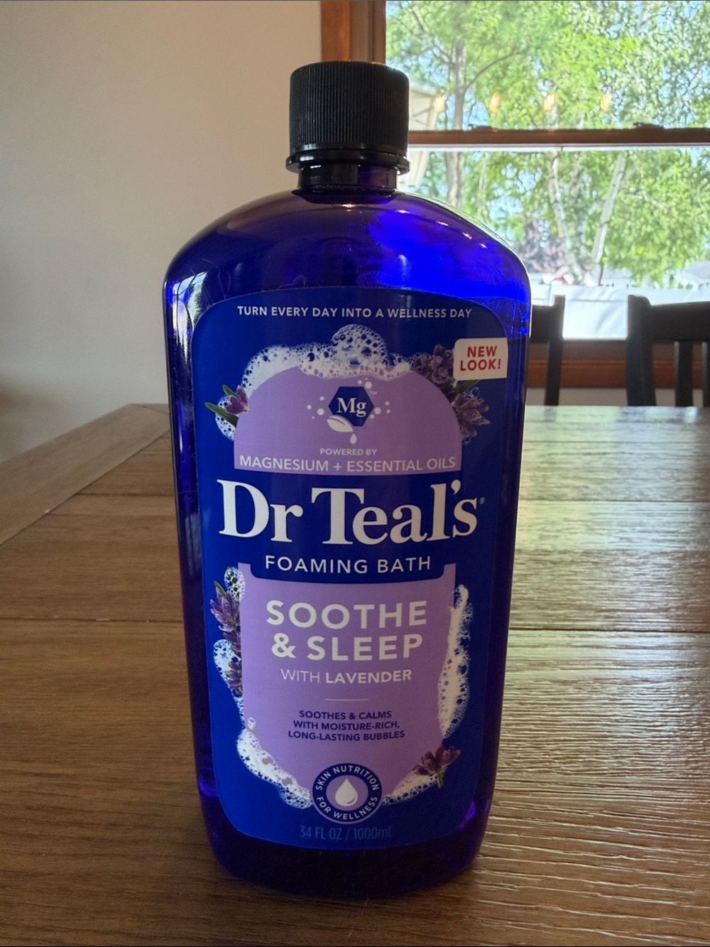 Dr Teal's Soothe & Sleep Foaming Bath with Lavender - Blue